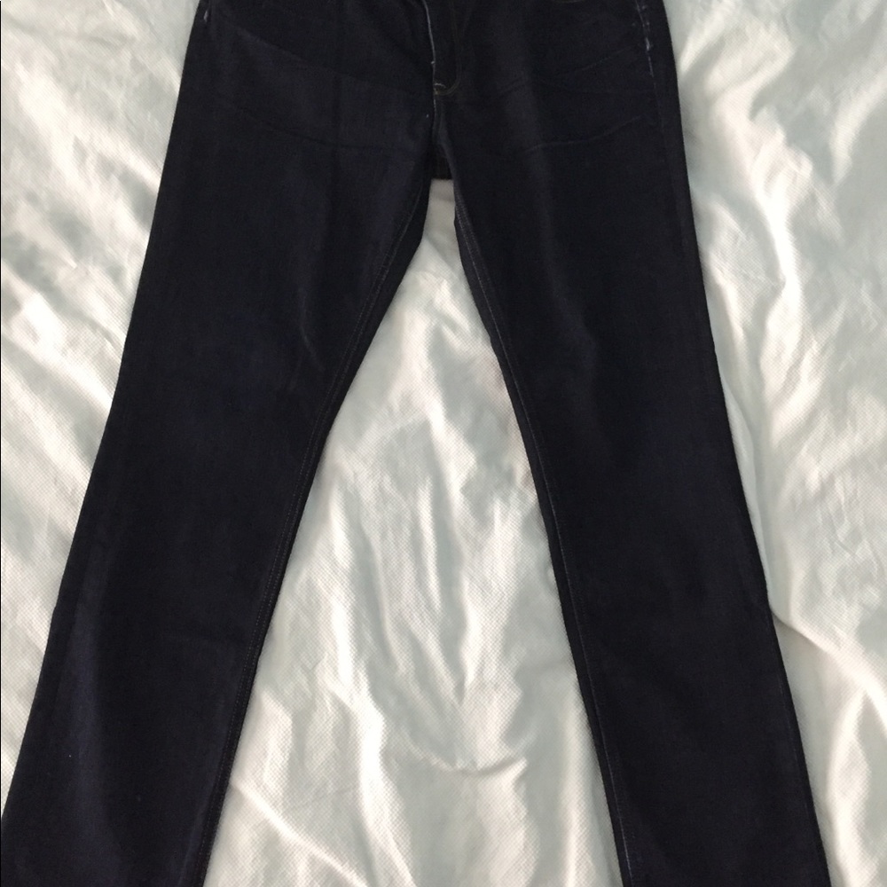 JCrew Matchstick dark wash jeans